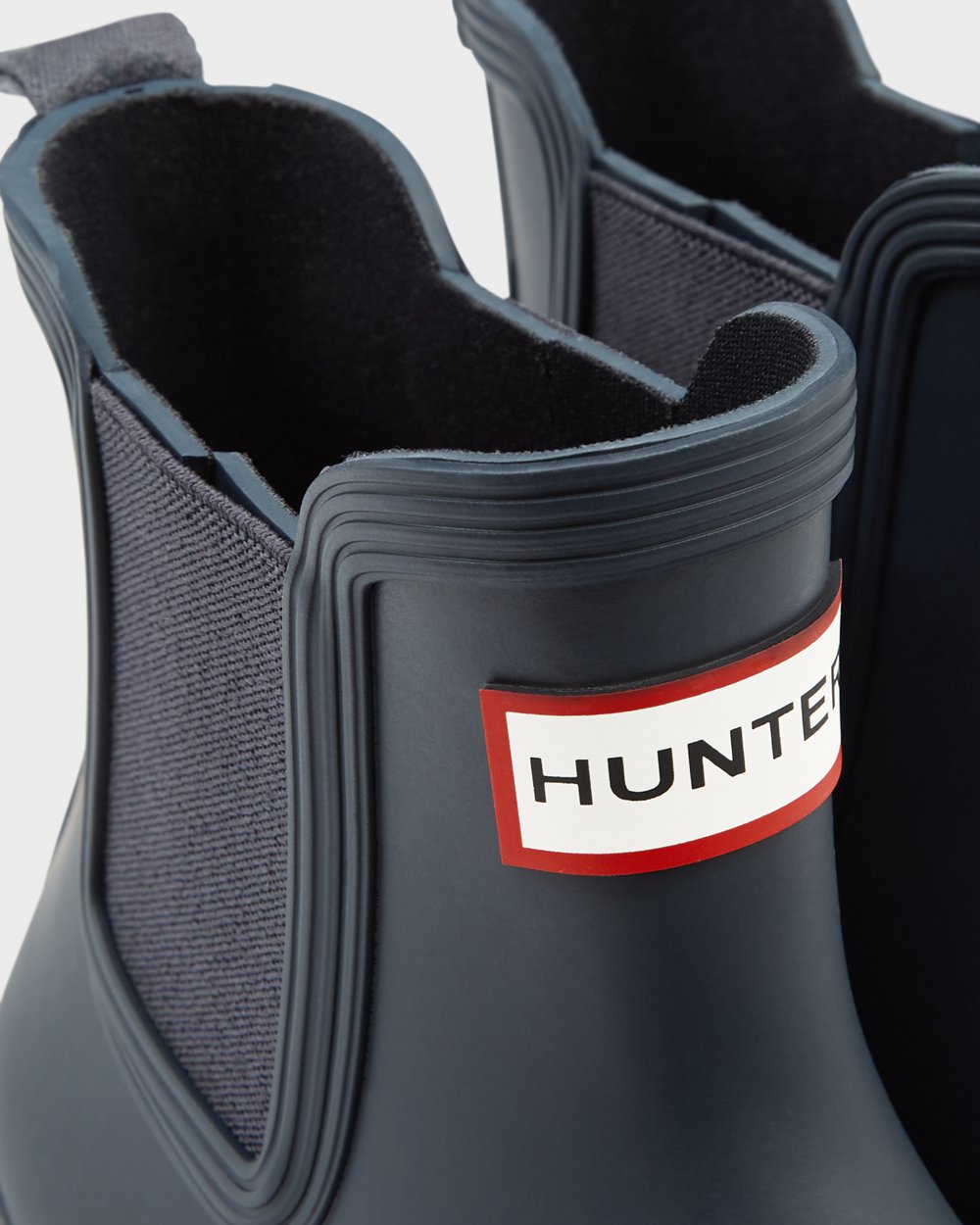 Hunter Original Chelsea Boots - Discount Womens Navy - FDWVQN835